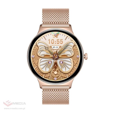 Smartwatch Colmi V89 (stal nierdzewna złoty)