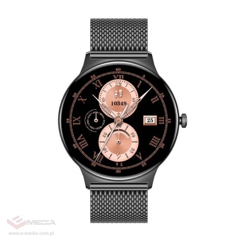 Smartwatch Colmi V89 (stalowy czarny)
