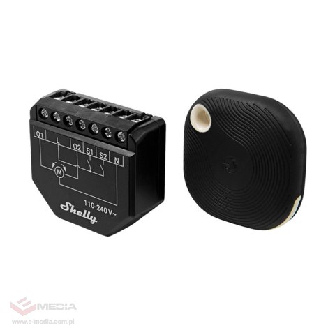 Sterownik do żaluzji / zasłon WiFi Shelly Shutter + BLU Button Tough 1