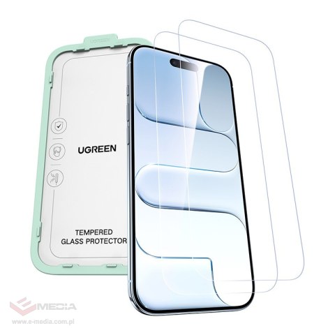 Szkło hartowane UGREEN SP1142 do iPhone 17 Air 2szt.