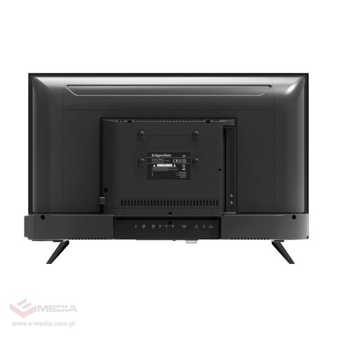 Telewizor Kruger&Matz 24" HD DVB-T2 H.265 HEVC 230/12V