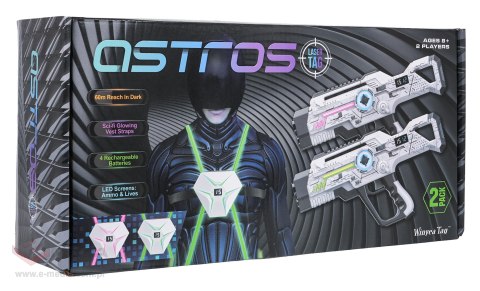 Zestaw Pistoletów Laserowych + Kamizelki