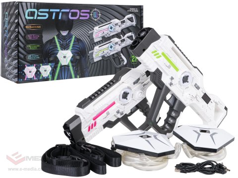 Zestaw Pistoletów Laserowych + Kamizelki