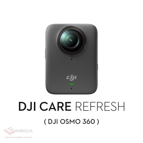 DJI Care Refresh Osmo 360 (plan roczny) - kod elektroniczny