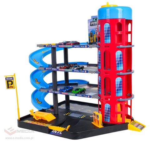Wielopoziomowy Parking z Matą + Akcesoria