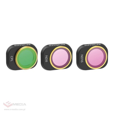 Zestaw filtrów CP, ND 8/16 Sunnylife do DJI Mini 4 Pro