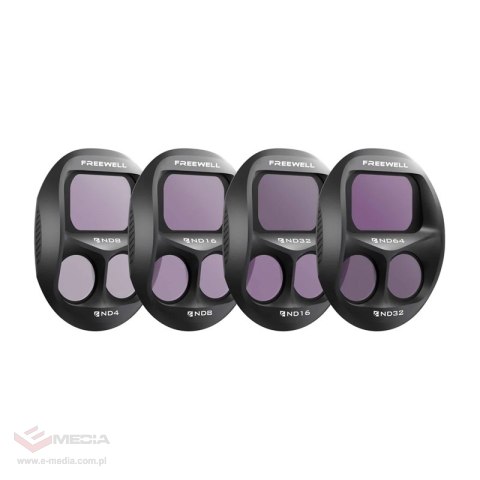 Zestaw filtrów ND FREEWELL do DJI Mavic 4 Pro Standard Day (4szt)