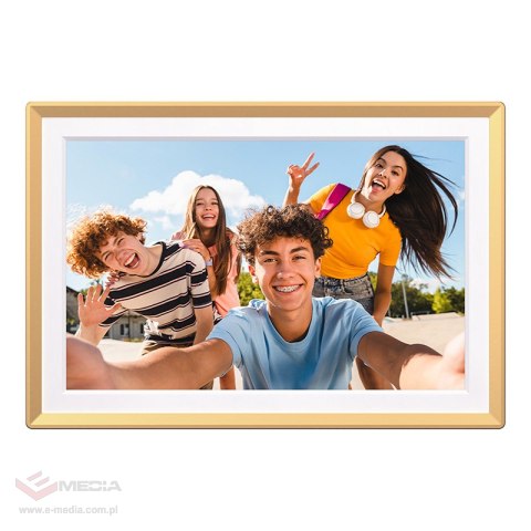 Cyfrowa ramka na zdjęcia Arzopa D14 Golden (złota)