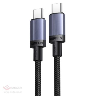 Kabel USB-C do USB-C Ugreen L532, Power Delivery (PD) 240W, 480Mbps, 0.5m (szary)
