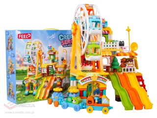 Klocki Konstrukcyjne Wesołe Miasteczko 235el.