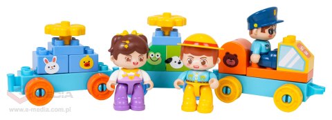 Klocki Konstrukcyjne Wesołe Miasteczko 235el.