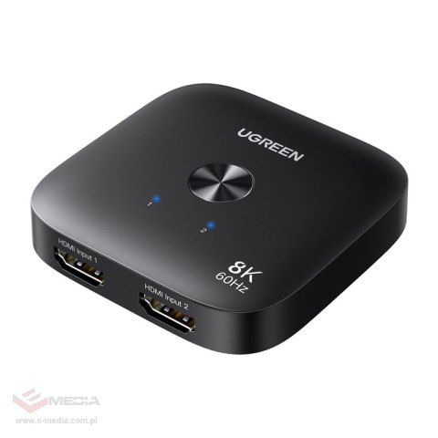 Przełącznik / Switch HDMI Ugreen AW700, 2x1, 8K 60Hz