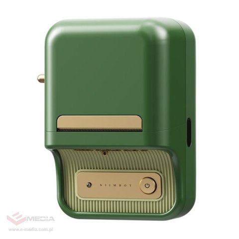 Przenośna drukarka etykiet Niimbot B21 Pro (ciemnozielona)