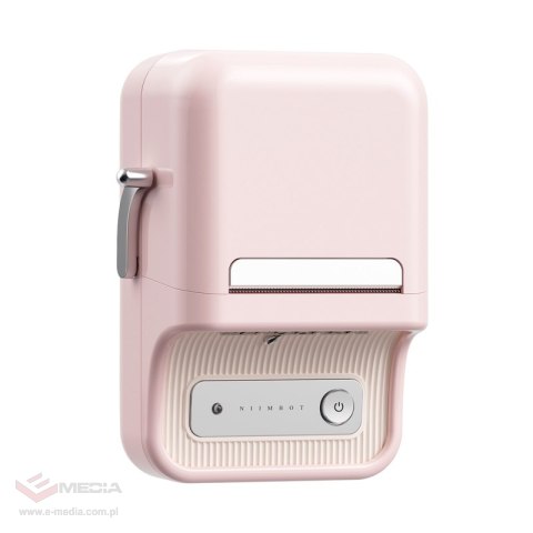 Przenośna drukarka etykiet Niimbot B21S (różowa)