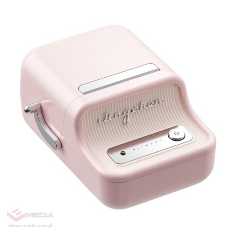 Przenośna drukarka etykiet Niimbot B21S (różowa)