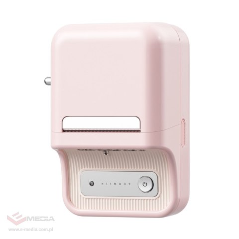 Przenośna drukarka etykiet Niimbot B21S (różowa)