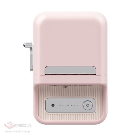 Przenośna drukarka etykiet Niimbot B21S (różowa)