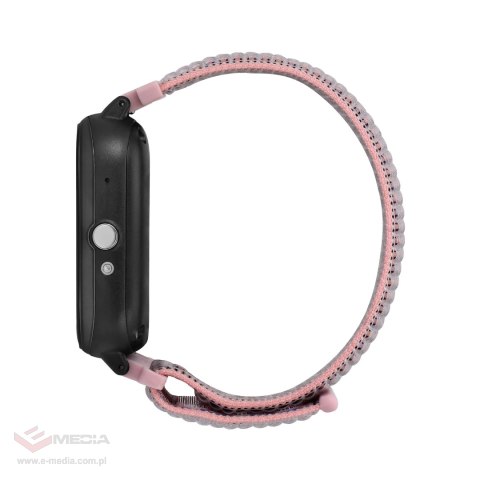 Smartwatch Garett Kids Tech 4G różowy velcro