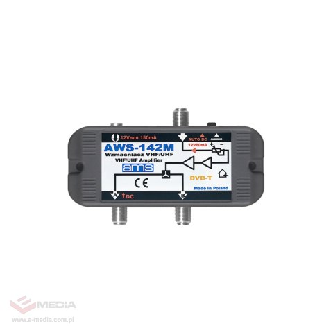 Wzmacniacz antenowy AMS AWS-142M