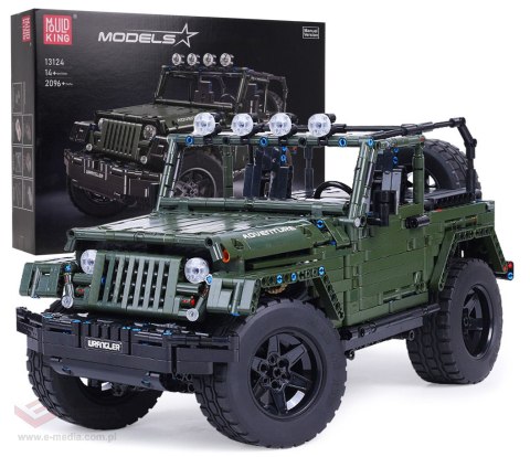 Zestaw Klocków Auto Terenowe, off-road 2078el. Zielone