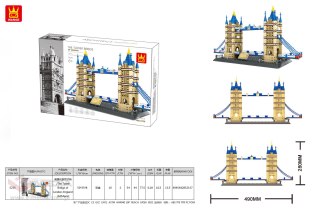 Zestaw Klocków Seria Budynki Tower Bridge 1054el.