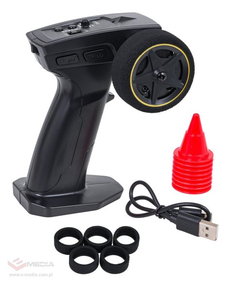 Autko R/C do Driftu 1:43 Białe + Akcesoria