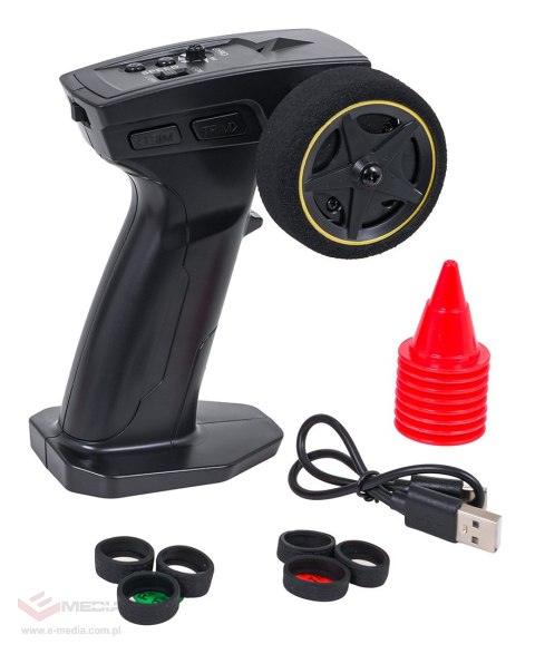 Autko R/C do Driftu 1:43 Zielone + Akcesoria