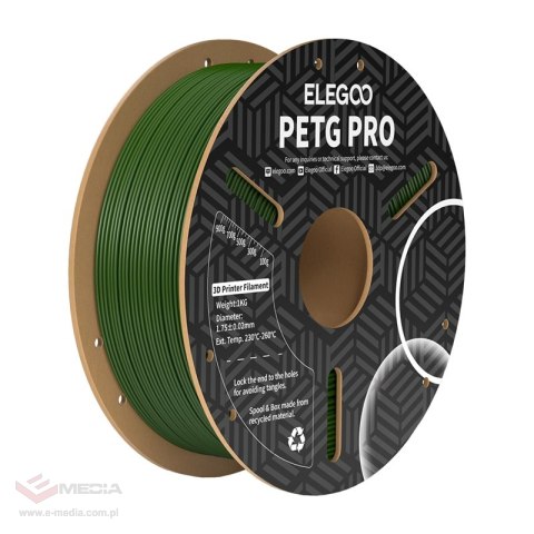 Filament PETG Pro ELEGOO (Oliwkowa zieleń)
