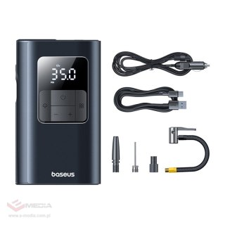 Pompka Baseus PrimeTrip VA1 2w1 z latarką czarna