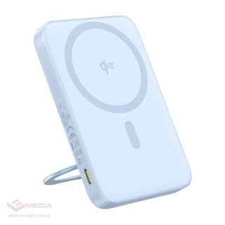 Powerbank Baseus ze stojakiem PicoGo Qi2 5000mAh 20W (niebieski)