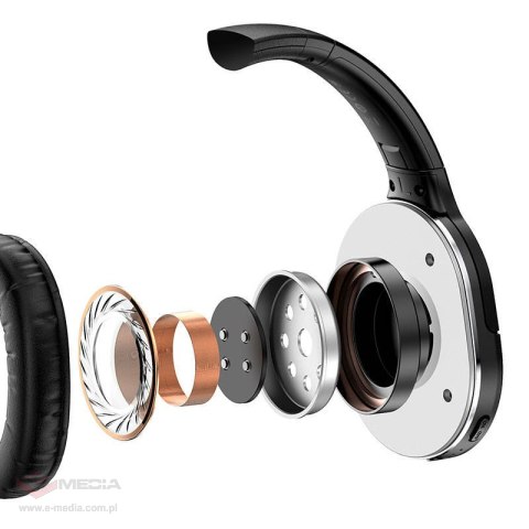 Słuchawki Bluetooth 5.3 Baseus Encok D02 Pro (czarne)