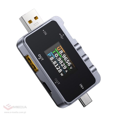 Tester USB 2w1 FNIRSI FNAC-28 USB-C USB-A