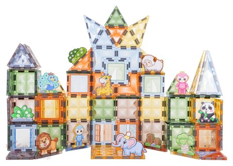 Zestaw Klocków Magnetycznych 116el.