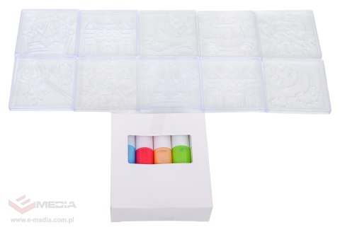 Zestaw Klocków Magnetycznych Do Malowania Różowa Księżniczka 126el.