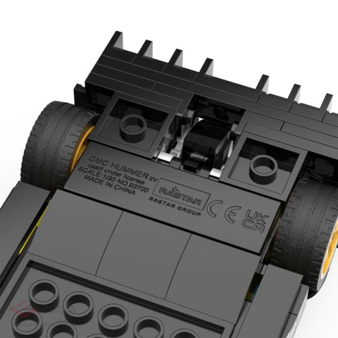 Autko 1:28 Pagani Zonda R Klocki Biały RASTAR