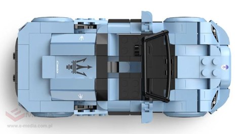 Autko 1:30 Maserati MC20 Klocki Niebieski RASTAR