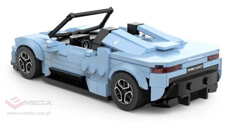 Autko 1:30 Maserati MC20 Klocki Niebieski RASTAR