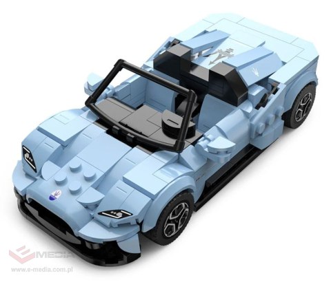 Autko 1:30 Maserati MC20 Klocki Niebieski RASTAR