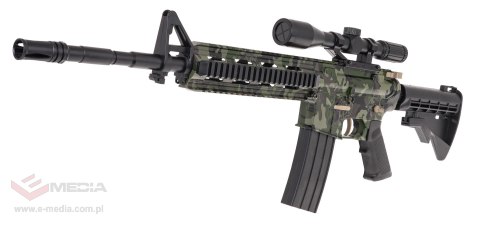 Karabin M4 Na Kulki Żelowe + Akcesoria