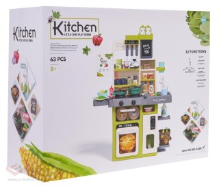 Kuchnia Aneks Kuchenny z Funkcją Świateł i Dźwięku 63el. Zielony