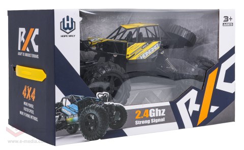 R/C Crawler ROCK Żółty 1:14