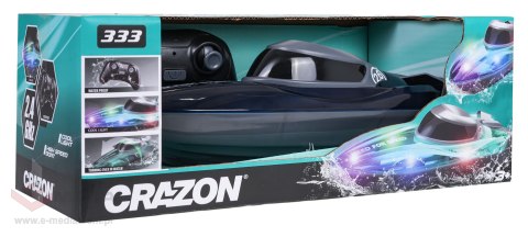 R/C Łódź z Podświetleniem Niebieska