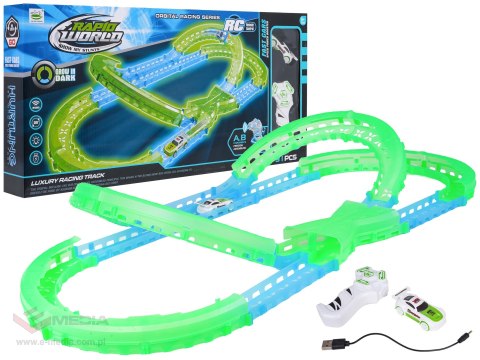 Tor Wyścigowy Świecący w Ciemności 31el.