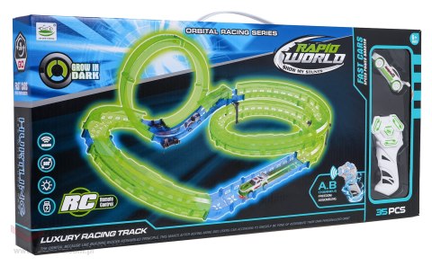 Tor Wyścigowy Świecący w Ciemności 35el.