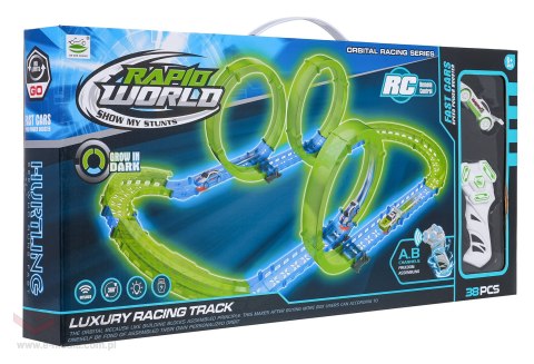 Tor Wyścigowy Świecący w Ciemności 38el.