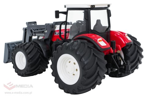 Traktor + Spych R/C 1:24 Czerwony