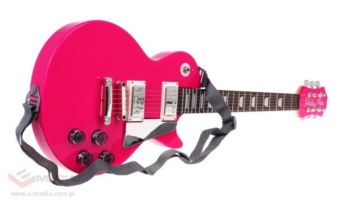 Zestaw Gitara + Mikrofon Róż