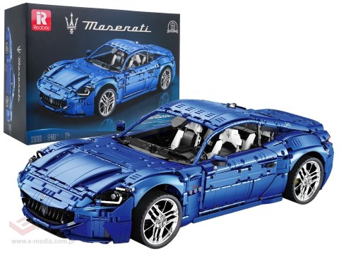 Zestaw Klocków Pojazd Maserati Niebieski 5480el.