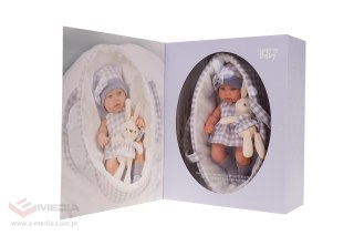 Zestaw Niemowlak Lalka + Akcesoria Fioletowe