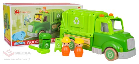 Drewniana Śmieciarka